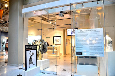 Toronto’s museum of Inuit art has operated since 2007 as the only public institution devoted to Inuit art. (PHOTO BY SARAH ROGERS)