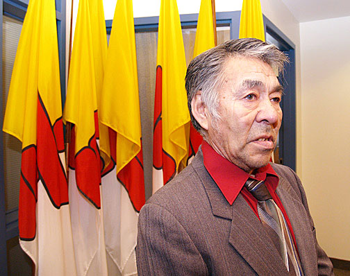 Akulliq MLA John Ningark wants his riding broken up after the new electoral boundaries commission completes its work in 2011. The Nunavut Legislative Assembly voted to establish a new commission that has 250 days to come up with a proposal to change Nunavut's electoral map. (FILE PHOTO)