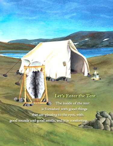 The texts in the four-booklet series on healing by Meeka Arnakaq are accompanied by illustrations by Robert Ramsay, which bring life to Arnakaq’s original drawings.