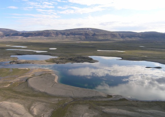 The North Baffin landscape shown here in the draft Environmental Impact Statement for the Mary River mine will change in many ways if the proposed iron maine moves ahead as early as 2012. The plants, birds and animals which live in and around the mine site will also experience changes, according to the draft EIS.