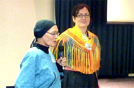Annie Neglak of Cambridge Bay is spending this month studying literacy programs in northern Norway at the invitation of Saami professors Nina Hermansen and Jan-Erik Henriksen of Finnmark University College, who visited Cambridge Bay last year. The trip, part of Neglak's social services diploma program at Nunavut Arctic College, will see her assigned to a literacy program for refugees and new immigrants to Norway. “The Saami are a bit ahead of us in terms of literacy,