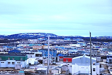 Kuujjuaq mayor Paul Parsons says Quebec should hear directly from Nunavik’s homeowners in order to tailor its subsidy program to the needs of the region— and his community, shown here. (PHOTO BY SARAH ROGERS)