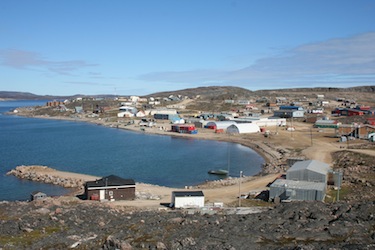 When alcohol flows into Cape Dorset, population 1,300,  the scenic community can be rocked by violence. (PHOTO BY JUSTIN NOBEL) 