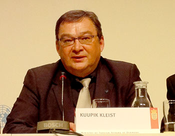 Greenland in 2050 will be a rich and independent state, says Greenland's premier Kuupik Kleist. (FILE PHOTO)