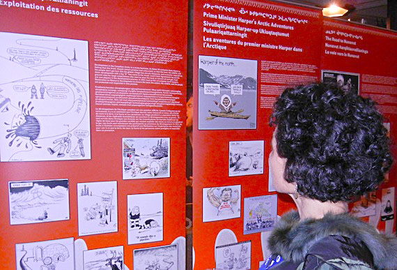 Aaju Peter of Iqaluit takes in 