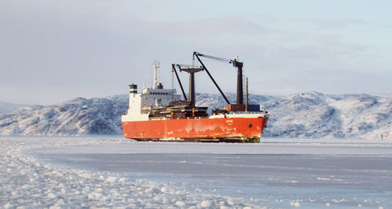 NEAS Inc.'s MV Aivik is pictured here. (FILE PHOTO)