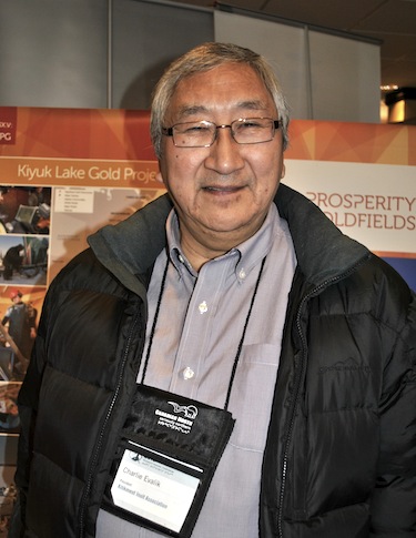 Taking advantage of the sunny weather and warm temperatures during the Easter weekend, crews start the clean-up of the site of the Feb. 26 fire at Iqaluit's Creekside Village. (PHOTO BY JANE GEORGE)
