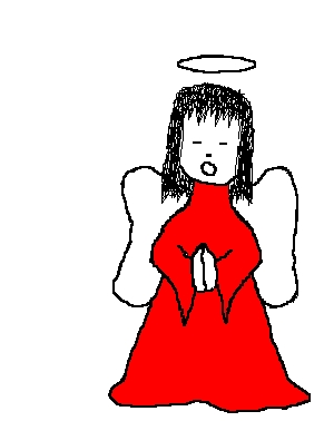 This is angel logo of the new Iqaluit Angel Tree Society, which wants to make Christmas brighter for children in Iqaluit.