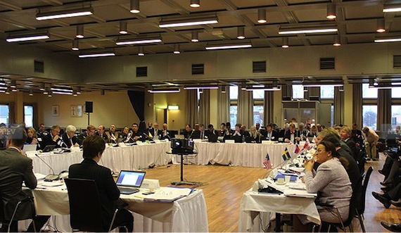 At this week's Arctic Council meeting in Haparana, Sweden, senior Arctic officials and indigenous permanent participant groups issued a statement expressing their 