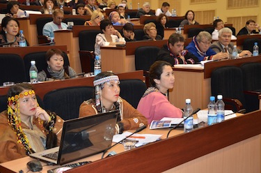 In September the RAIPON council members from all regions of Russia met in Petropavlovsk in the Kamchatka region of Russia's Far East. Earlier this month the Russian ministry of Justice said the indigenous organization's activities were 
