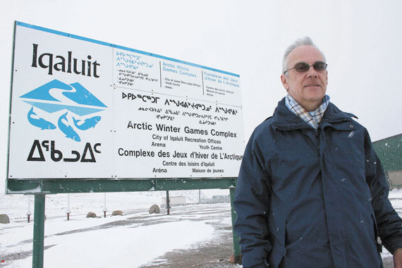 John Graham, the former Iqaluit airport manager, easily won election to the Iqaluit mayor’s position on Oct. 15, taking 71 per cent of the vote. (FILE PHOTO)