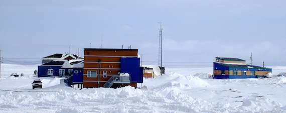 People in Quaqtaq, which has a population of about 400, are grieving the April 13 death of a young girl, six. (PHOTO BY JANE GEORGE)