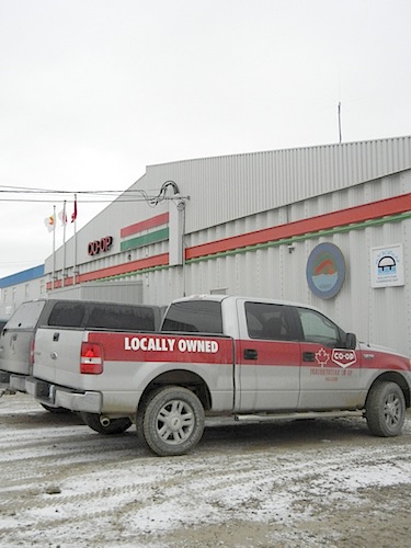Subscribers to the co-op association's cable television in Cambridge Bay, seen here, and in Taloyoak now receive Inuit-language programming on Channel 51. (FILE PHOTO)