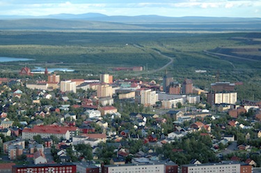 On May 15 in the northern town of Kiruna, Sweden, shown here, Canada will take over the chair of the Arctic Council from Sweden, (FILE PHOTO)