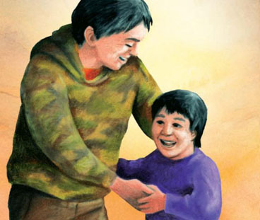 This image can be found on the Government of Nunavut's website for foster families.