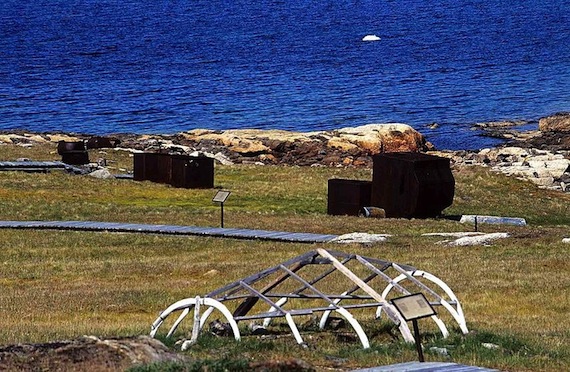 Plans call for the old whaling station on Kekerten Island, about 50 kilometres south of Pangnirtung (now a territorial park), to be used during Pangnirtung's 2013 bowhead whale hunt. (PHOTO COURTESY OF NUNAVUT PARKS)