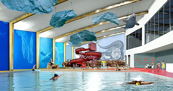 The City of Iqaluit’s recreation department hopes to reduce interest costs on the money it needs to borrow for construction of its new aquatic facility through a loan and grant from the Canadian Federation of Municipalities.