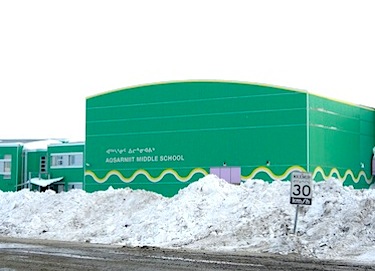 French will not be offered to Grade 7 students at Aqsarniit Middle School in Iqaluit this year until a group of concerned parents manage to change the school's plans. (FILE PHOTO)