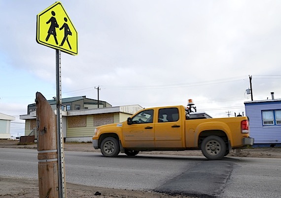 Ba-boom! Iqaluit has some new speed bumps around town. Kudlik Construction is in the process installing six speed bumps in Iqaluit. Expect to seem them near the following areas: the Northwestwel building, Arctic Ventures Marketplace, Lower Base playground, Happy Valley playground, Anuri Street playground, and Apex playground.