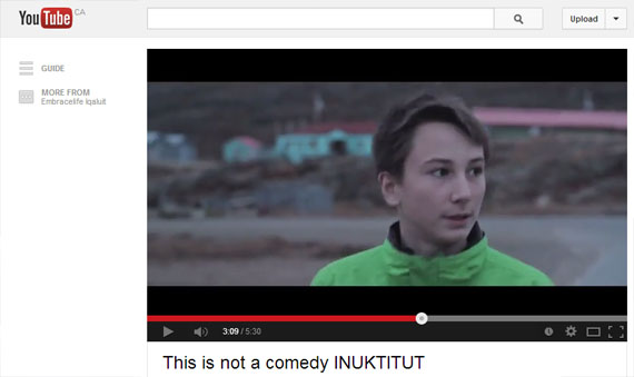 Embrace Life Council's three new anti-bullying videos have been posted to Youtube. Pictured is a scene from