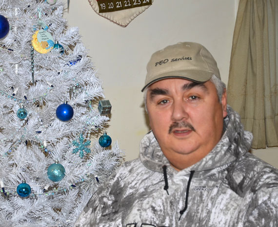 Peter Kilabuk is giving the gift of hot lunches to Pangnirtung’s less fortunate through the holiday season, Dec. 18 to Jan. 3. (COURTESY PHOTO)

