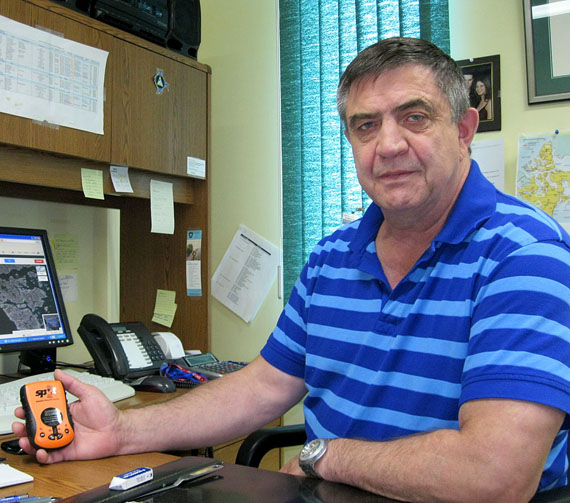 Ed Zebedee, director of protection services for Nunavut, said his office found wireless communications to be a key weakness in dealing with emergencies and safety issues in Iqaluit during the Jan. 7 blizzard. (PHOTO BY PETER VARGA)