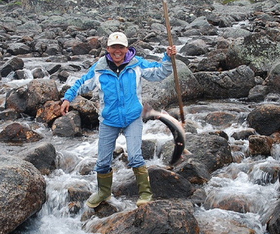 Leesee Papatsie, the food security activist from Iqaluit who started the Feeding My Family website and movement in Nunavut, was chosen this week as a finalist for an Everyday Political Citizen award. The awards were organized by Samara, a non-partisan charitable organization that promotes political participation in Canada. The Everyday Political Citizen project 