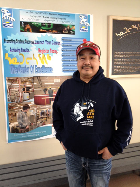 Aaron Pilakapsi is the first Journeyman Oil Burner Mechanic to graduate from training courses taken at Sanatuliqsarvik in Rankin Inlet. (PHOTO COURTESY OF NAC)