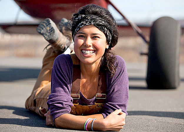 Ariel Tweto, an Alaskan Inupiaq who starred in the reality TV series Flying Wild Alaska, will visit Kugluktuk later this month to talk about suicide prevention. (HANDOUT PHOTO) 