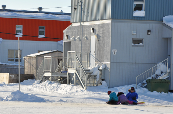 Saqijuq is a project under Nunavik’s Regional Partnership Committee, which has a mandate to restore social peace, keep adults out of jail and give Nunavimmiut children safer, healthier lives. (PHOTO BY SARAH ROGERS) 