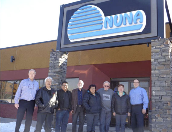 The board of Nuna East, a Nunasi Corp. subsidiary that started up about a year ago. (HANDOUT PHOTO)