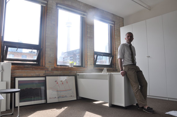 The IAF's William Huffman is based at the foundation's new headquarters in downtown Toronto. (PHOTO BY SARAH ROGERS) 