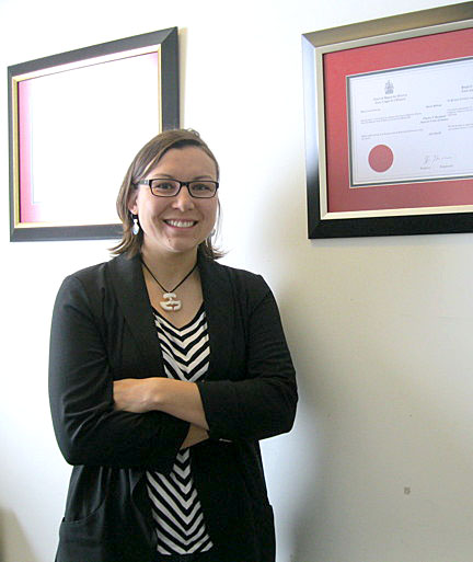 Iqaluit lawyer Marie Belleau is the Nunavut Law Foundation’s newest board member, appointed in February. (PHOTO BY PETER VARGA)