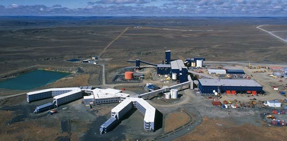 The Glencore Raglan mine site in Nunavik could host the region's first wind farm. (FILE PHOTO) 