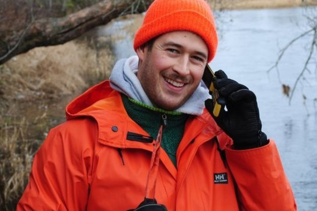 A boulder came crashing down on Travis White Aug. 2 while he was studying seabirds on Digges Island. (PHOTO COURTESY OF WHITE FAMILY)