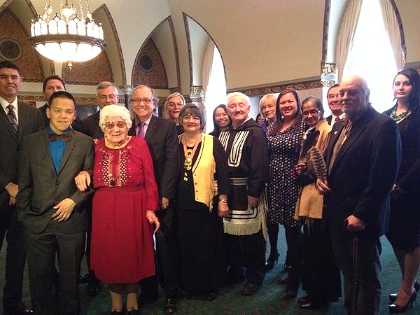 Indspire announced this year's award winners and they include four Inuit, three of which are Nunavummiut: Piita Irniq for culture, heritage and spirituality, Madeleine Redfern for public service, Jorden Konek for youth and Labrador's Gerald Anderson for environment and natural resources. (PHOTO COURTESY INDSPIRE)