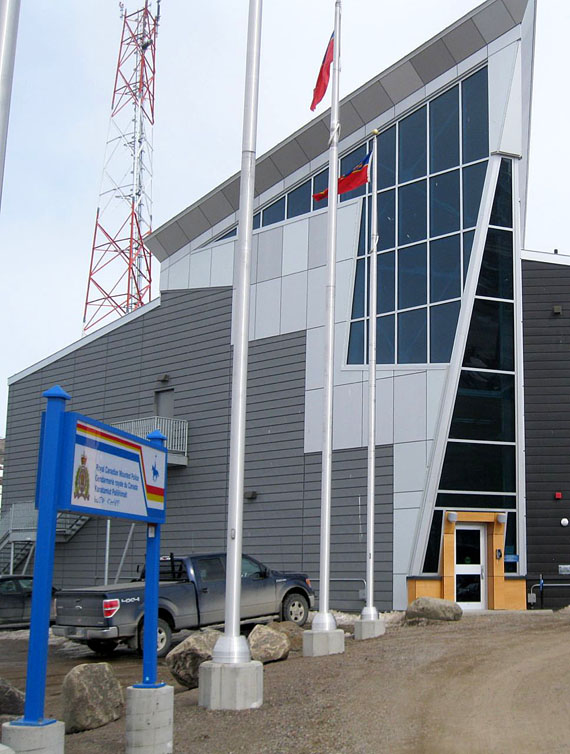 Iqaluit's RCMP detachment. Officers plan to start drunk-driver vehicle checks in early December and throughout the holiday season. (FILE PHOTO)