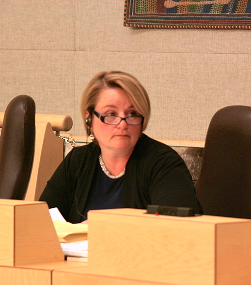 Iqaluit-Niaqunnguu MLA Pat Angnakak succeeded last week in convincing her fellow MLAs that they need to seriously consider a hospital management board in Iqaluit (FILE PHOTO)
