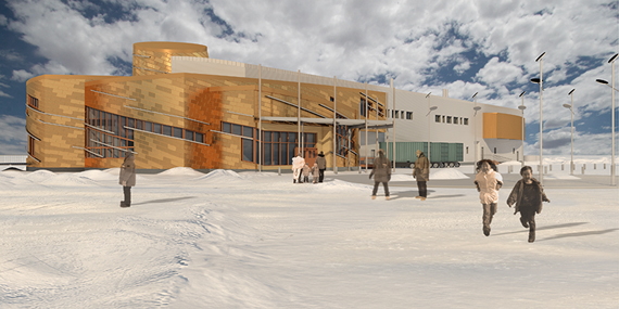 This is an artist's rendition of what the finished CHARS main facility will look like. (PHOTO COURTESY OF SCIENCE.GC.CA)