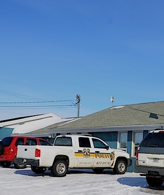 A woman, 57, was injured this past weekend in Kuujjuaq when a KRPF vehicle hit her. (FILE PHOTO)