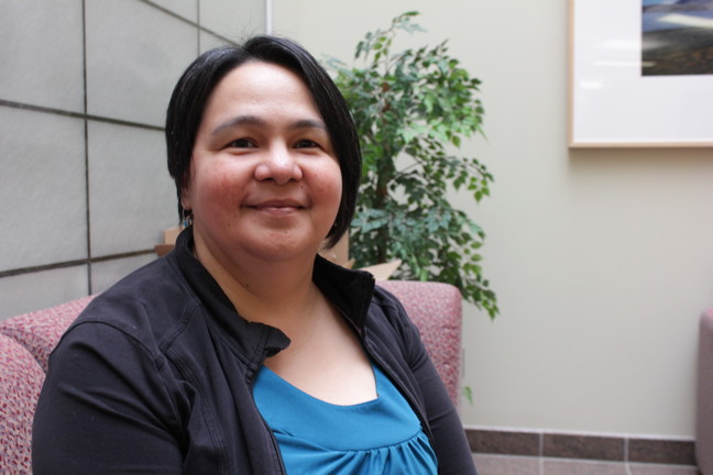 Nanci Tagalik, a government social worker, says she learned a lot from a GN-RCMP course offered to help professionals navigate child abuse investigations. (PHOTO BY LISA GREGOIRE)