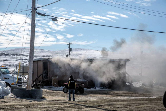 A Clyde River School went into 