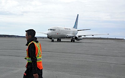Under a new codeshare agreement between First Air and Calm Air, Rankin Inlet will replace Churchill, Manitoba as the new regional air travel hub. (FILE PHOTO)