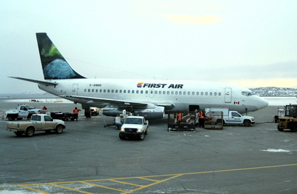 Twenty First Air layoffs in the Kivalliq region will be offset by 28 new jobs in Ottawa and Iqaluit, says company vice president Bert van der Stege. And all but two Kivalliq staff took jobs with codeshare partners Calm Air or Canadian North, he added, or accepted redeployment elsewhere in the company. (FILE PHOTO)