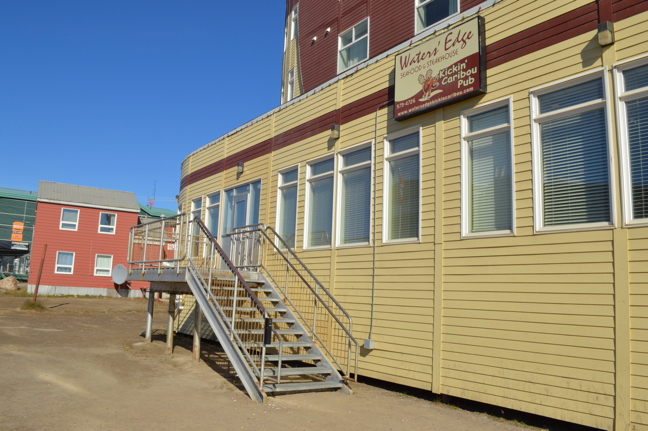 The Kickin' Caribou, located in Iqaluit's Hotel Arctic, is paying a hefty fine for over-serving alcohol and allowing intoxicated people to remain on the premises in February. (PHOTO BY STEVE DUCHARME)