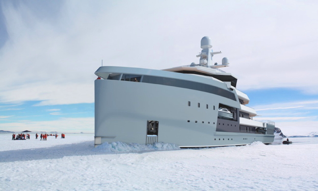 A polar-capable expedition yacht called 