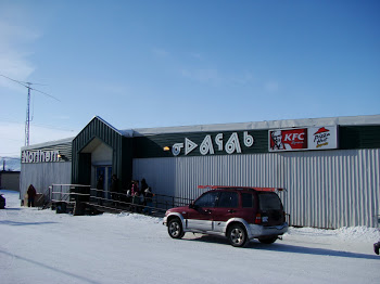 Police are looking for a male suspect who allegedly stole the backpack of an employee at the Northern Store in Pangnirtung. (PHOTO COURTESY OF R. RICHARDS) 