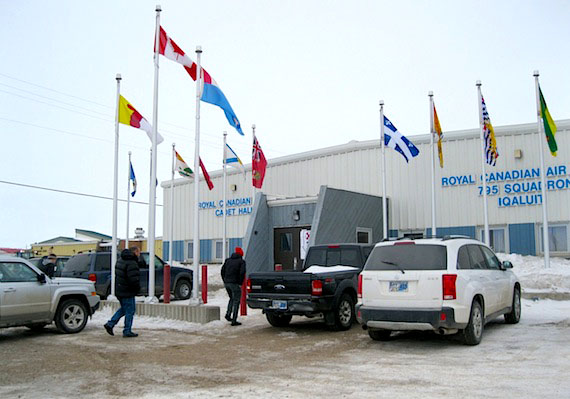 Here's where Iqaluit voters must go to cast ballots today in the federal election: the Iqaluit Cadet Hall, where polls open at 9:30 a.m. and close at 9:30 p.m. For the Iqaluit municipal elections, voters will go to the Anglican Parish Hall or the Abe Okpik Hall in Apex. Iqaluit municipal polling stations will open at 10 a.m. and will close at 7 p.m. (FILE PHOTO)