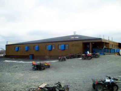 Staff at Nuiyak school in Sanikiluaq put the school on lock down Oct. 2 after a armed man threatened to enter the building. (PHOTO COURTESY OF THE GN)