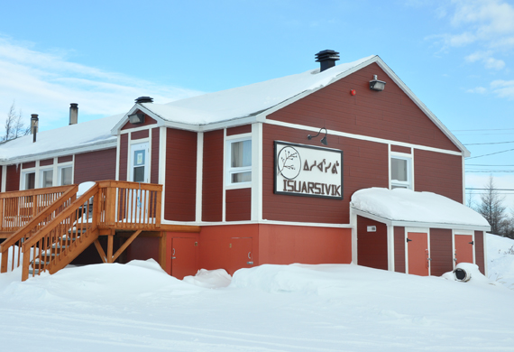 Kuujjuaq’s Isuarsivik treatment centre is housed in a 70-year building, with room for just nine clients at a time. The non-profit organization hopes to see a new and expanded centre built in the next year. (PHOTO BY SARAH ROGERS)
